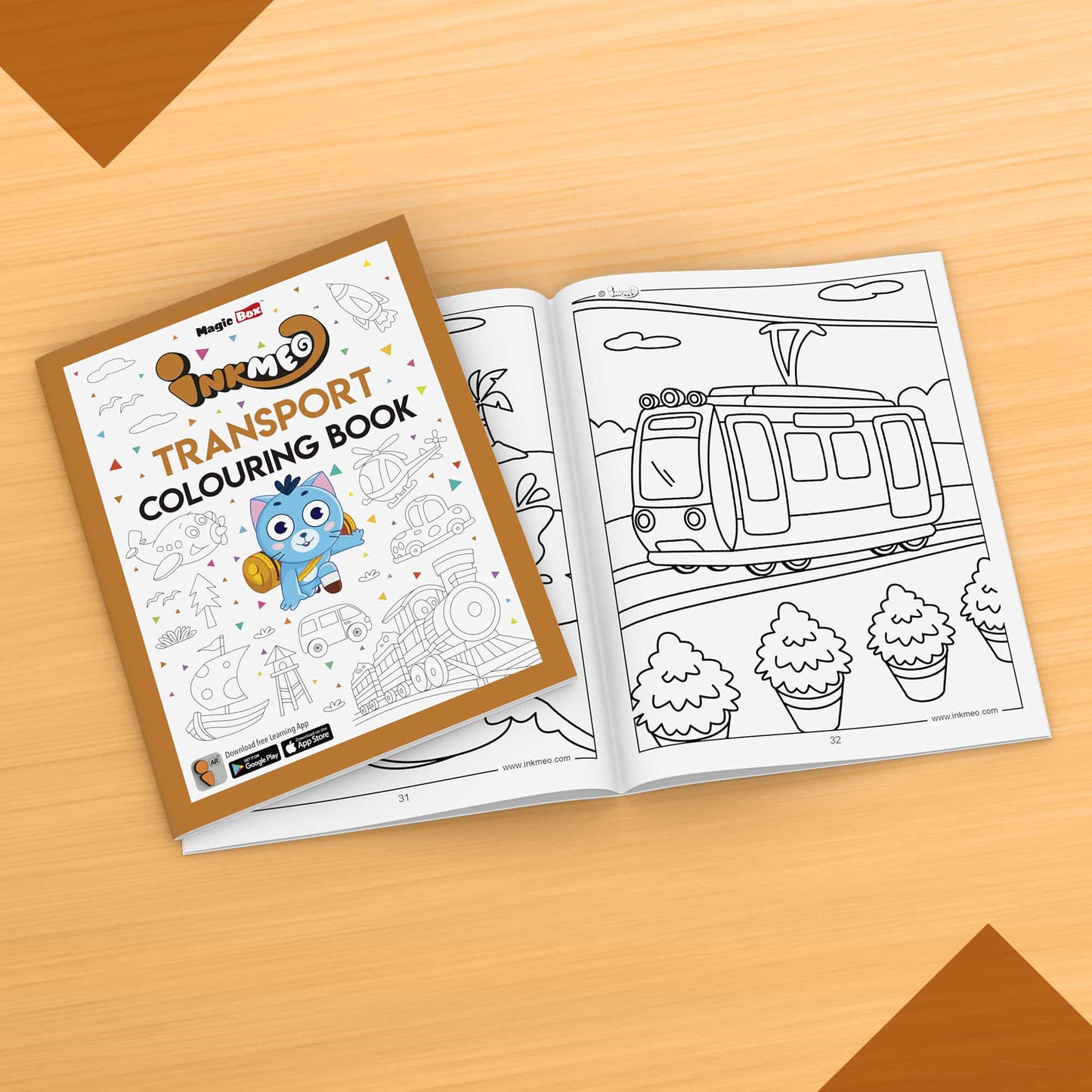 Reusable Colouring Book - With AR