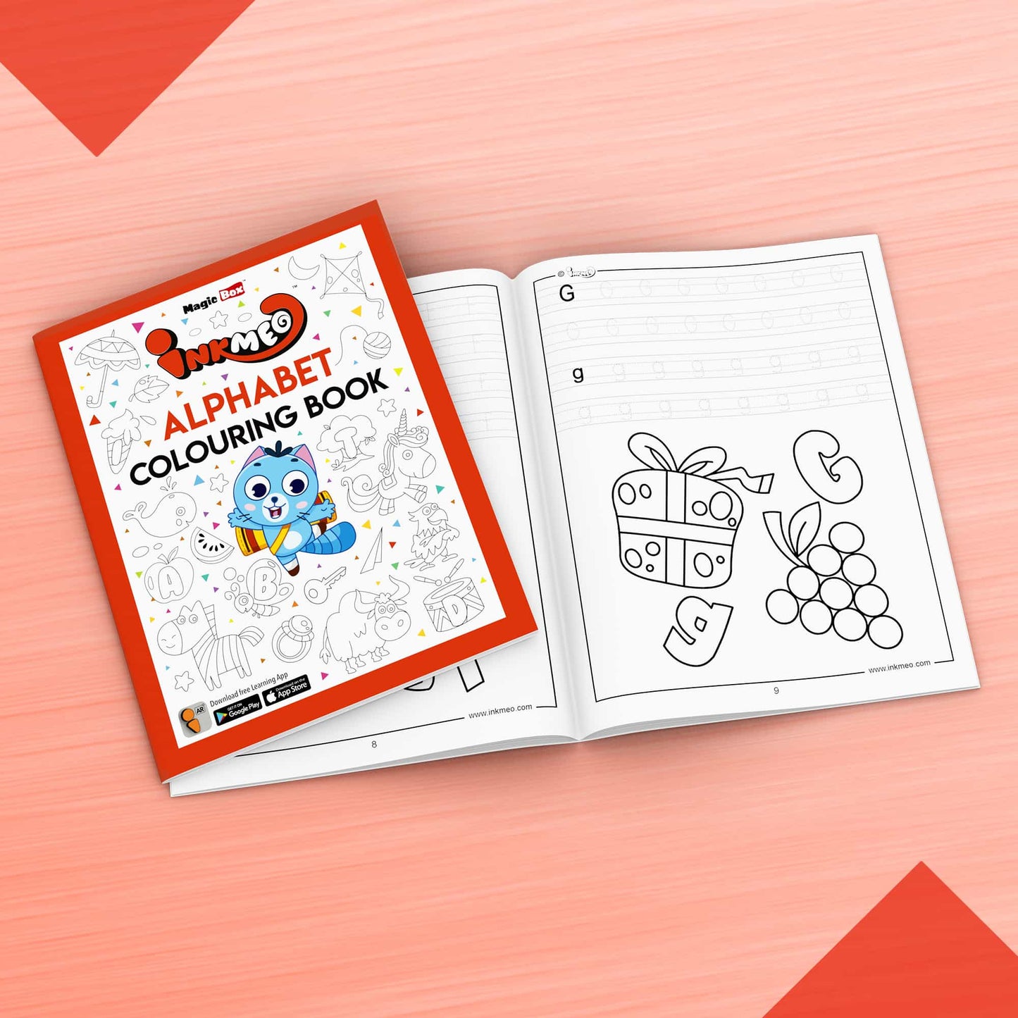 Reusable Colouring Book - With AR