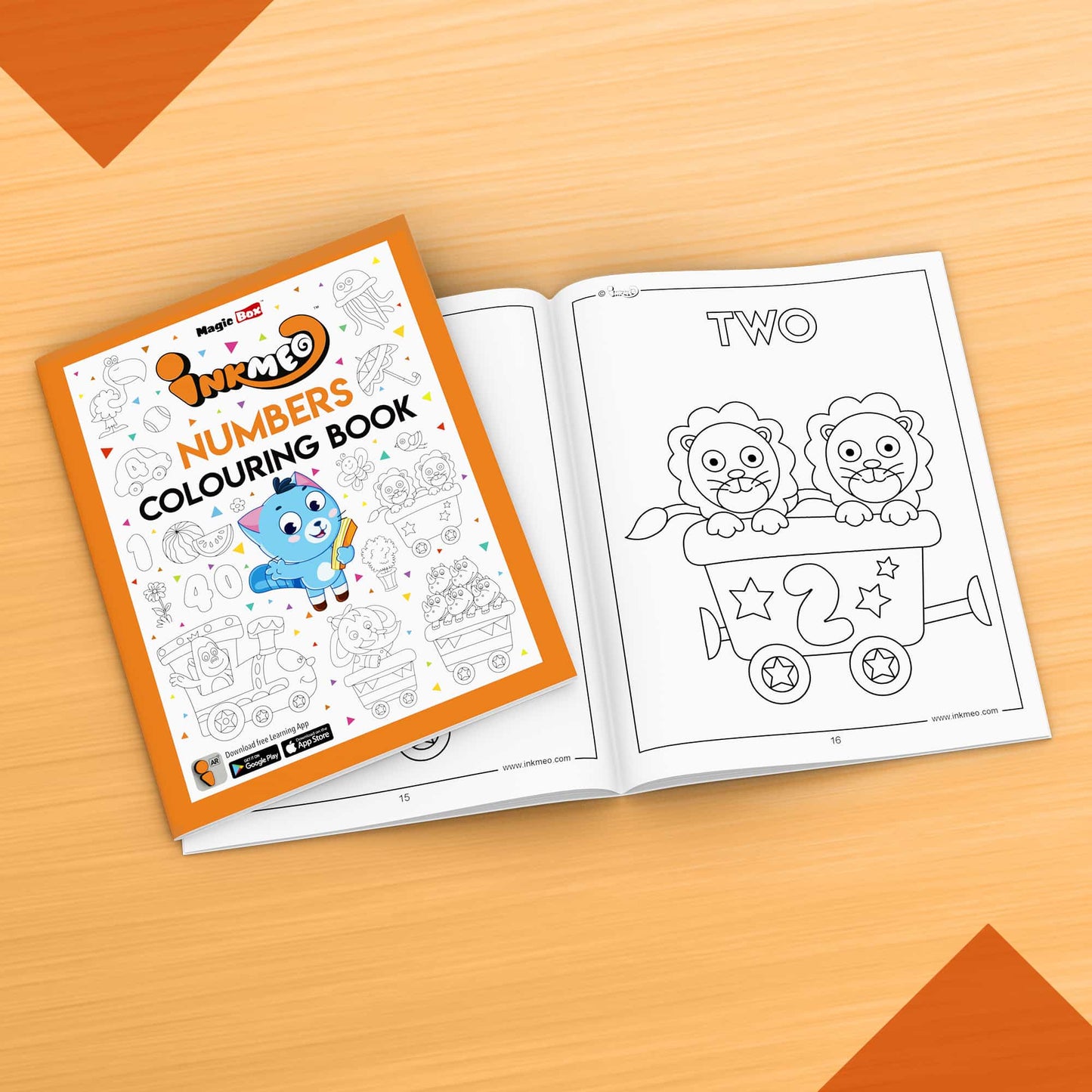 Reusable Colouring Book - With AR