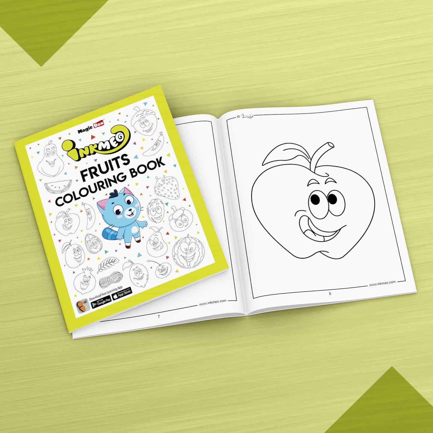 Reusable Colouring Book - With AR