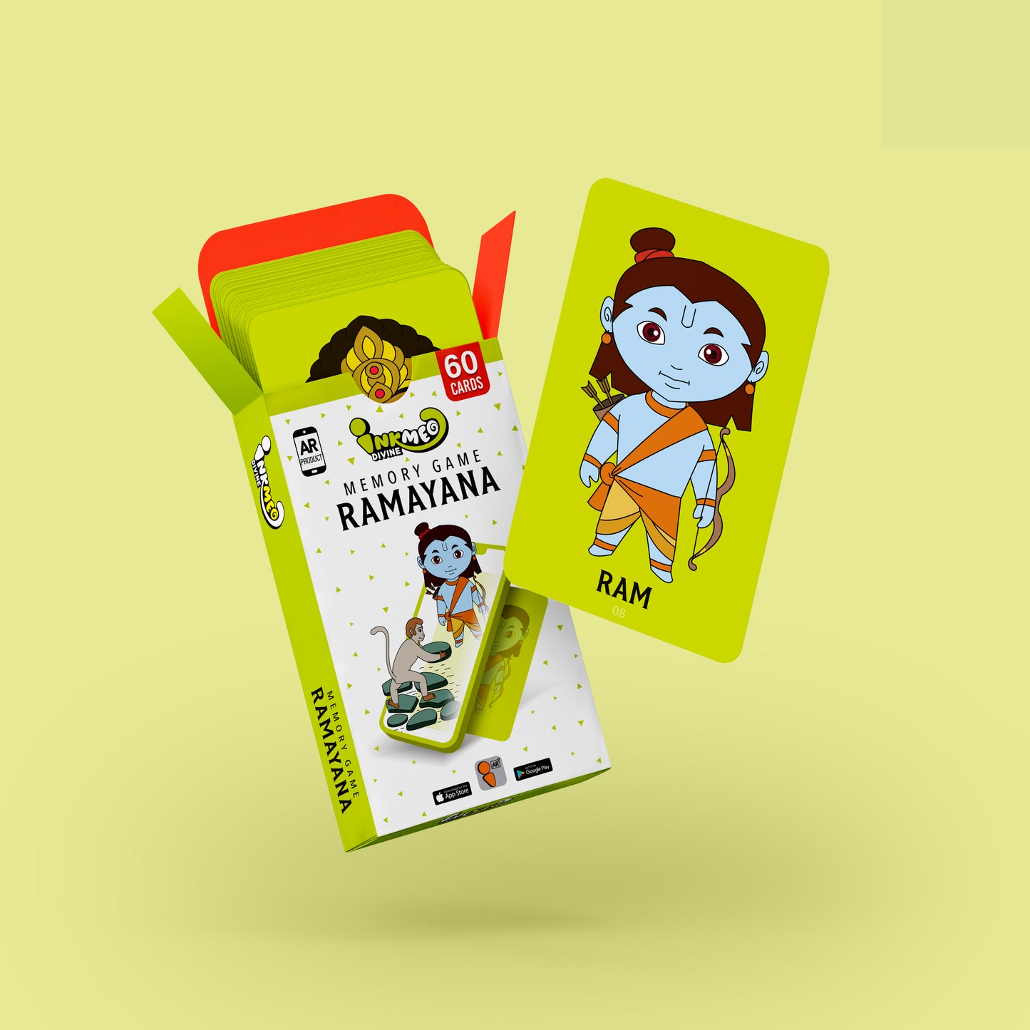 Memory Game Ramayana Cards | AR Enabled – Fun & Learning!