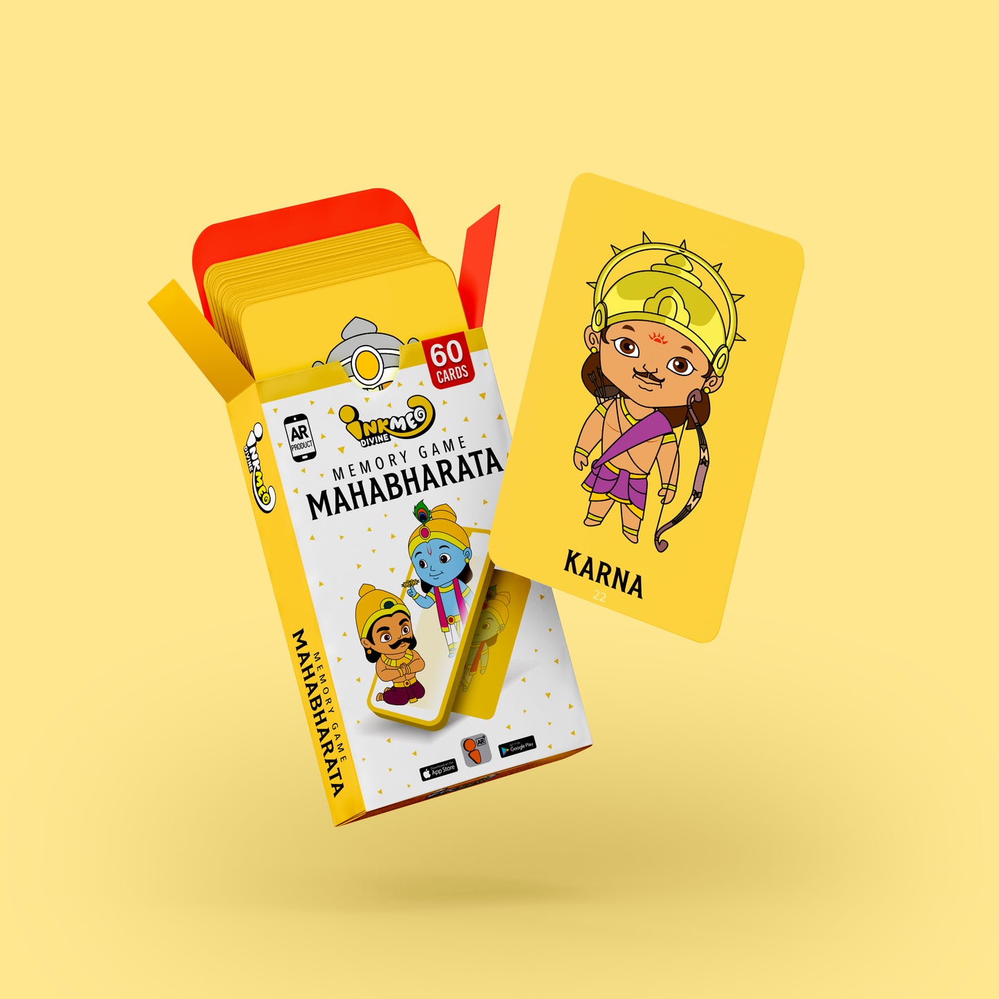 Memory Game Mahabharata Cards | AR Enabled – Learn, Play & Explore!