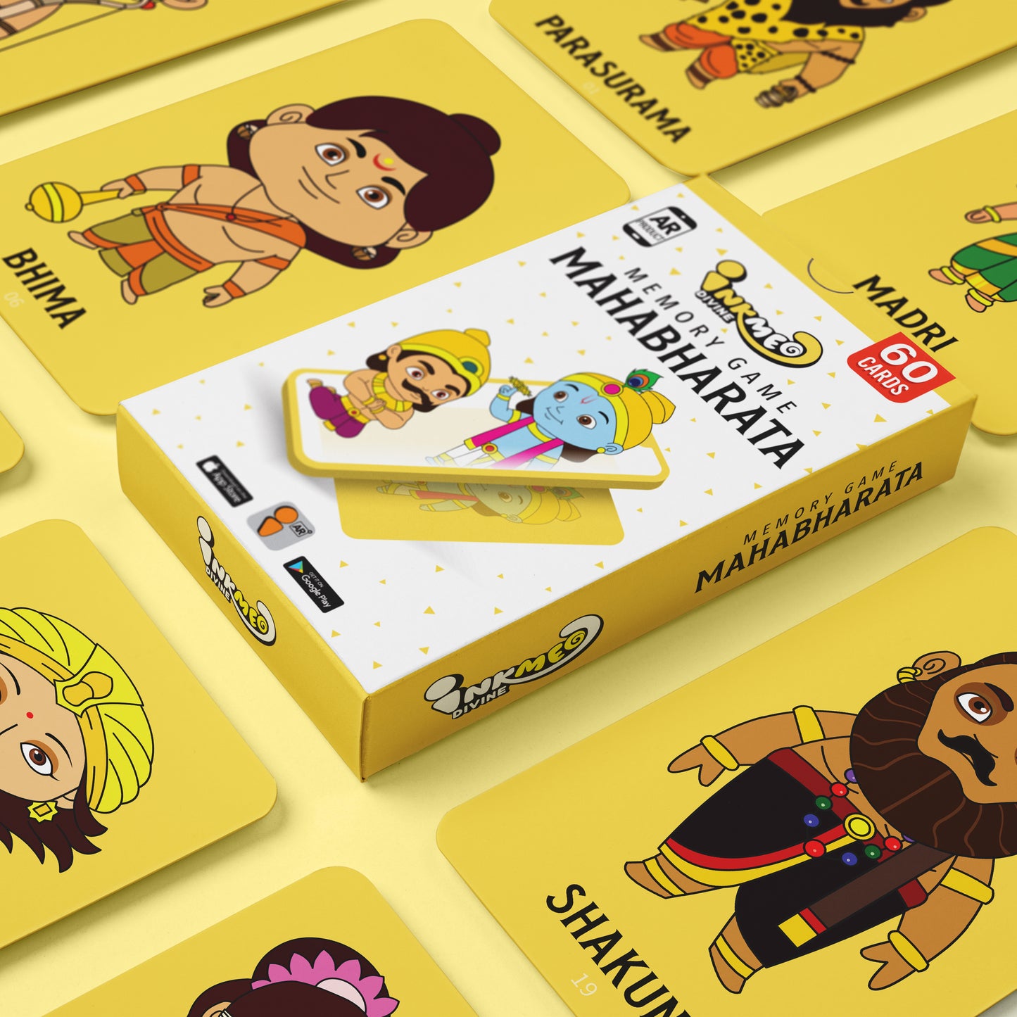 Memory Game Mahabharata Cards | AR Enabled – Learn, Play & Explore!